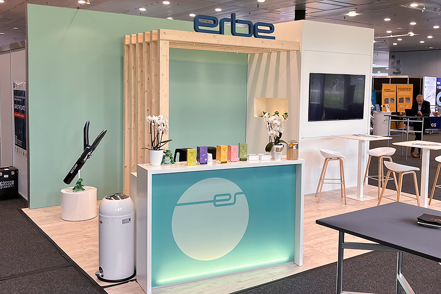 Erbe Fachmesse-Stand