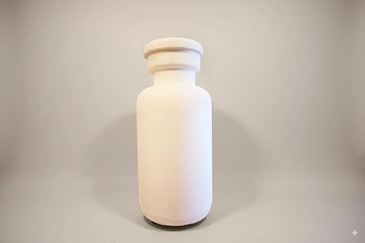 Mockup-Medizinalflasche Mockup Medizinalflasche in Produktion